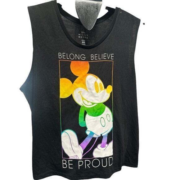 Authentic Disney MICKEY MOUSE Tank Top / Undershirt / Cami 🌈🌈 - Picture 1 of 5